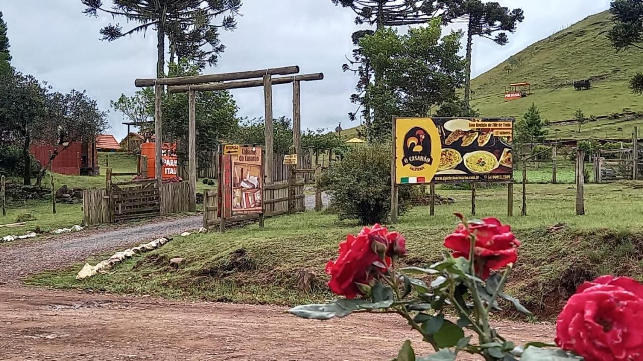 Cabanas Do Casarao Pousada Rural E Camping Cambará Eksteriør billede