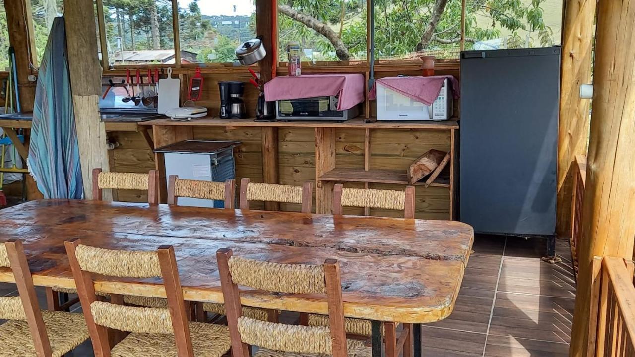 Cabanas Do Casarao Pousada Rural E Camping Cambará Eksteriør billede