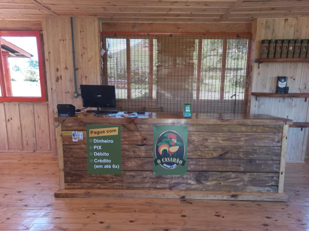 Cabanas Do Casarao Pousada Rural E Camping Cambará Eksteriør billede
